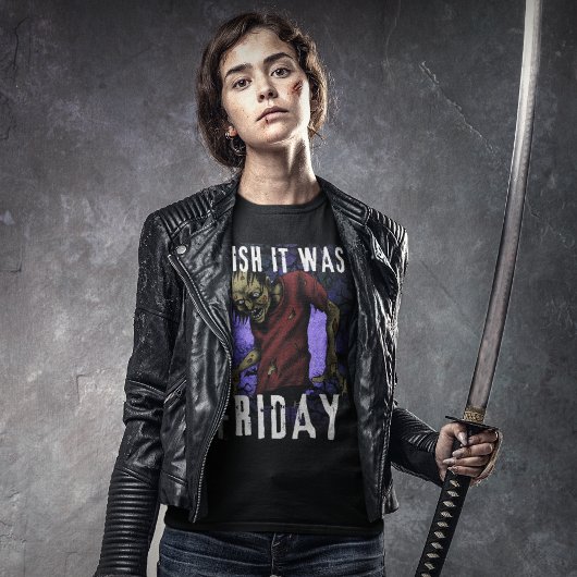 金曜日のハロウィーンだったらいいのに Tシャツ