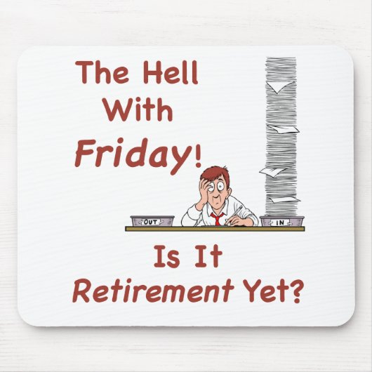 金曜日のマウスパッドの地獄 マウスパッド (正面)