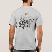 金曜日の上の人 Tシャツ (裏面)