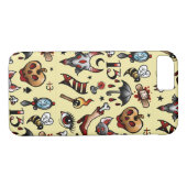 金曜日の伝統的な第13入れ墨の抜け目がない電話箱 Case-Mate iPhoneケース (裏面(横))