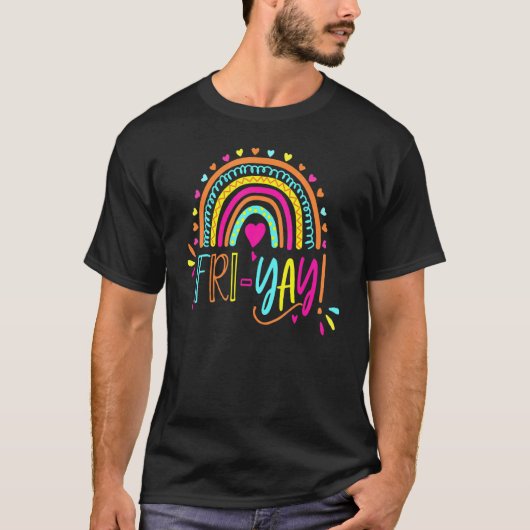 金曜日の先生 Tシャツ (正面)