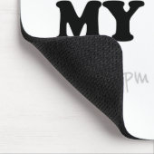 金曜日の午後5時に自分の仕事が大好き – Office Humor マウスパッド (コーナー)