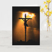 金曜日の受難日 カード (黄色い花)