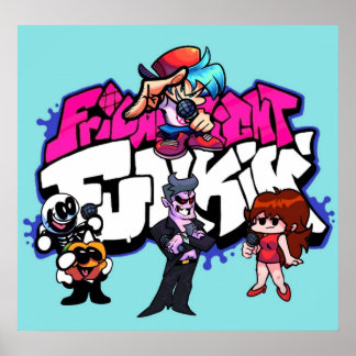 金曜日の夜のファンキンミュージックビデオdescoFrid ポスター