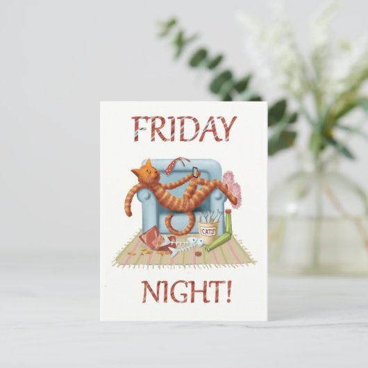 金曜日の夜 ポストカード (スタンド正面)