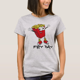金曜日の幸せなfryday tgifのおもしろいなTシャツのデザイン Tシャツ
