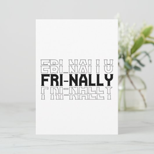 【金曜日の最後の楽しいパーティーのプレゼント】 招待状 (スタンド正面)