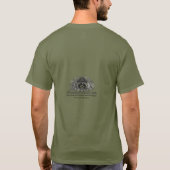 金曜日の気分を盛り上げるカエルがホットドッグスタンドで働く Tシャツ (裏面)