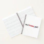 金曜日はまだか ノートブック (内部)