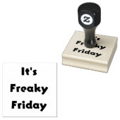 金曜日はフリーキー ラバースタンプ (押印)