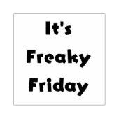 金曜日はフリーキー ラバースタンプ (インプリント)