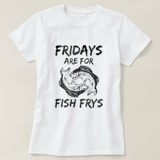 金曜日は魚のフリースの復活祭の良い金曜日 Tシャツ (デザイン正面)