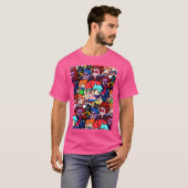 金曜日夜のファンキンコラージュ Tシャツ (正面フル)