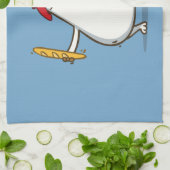 金曜日猫№3 キッチンタオル (折り畳み)