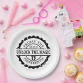 金曜日13日 ペーパープレート (パーティー)