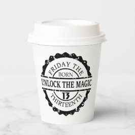 金曜日13日 紙コップ