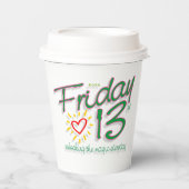 金曜日13日 紙コップ (正面)