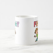 金曜日 コーヒーマグカップ (中央)