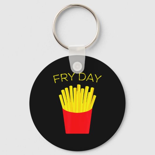 金曜日 フレンチフライ TGIF キーホルダー (正面)