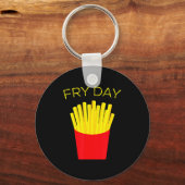 金曜日 フレンチフライ TGIF キーホルダー (正面)