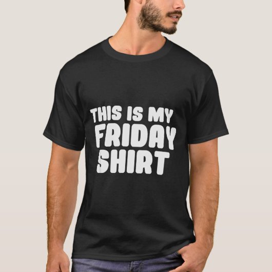 金曜日 Tシャツ デイ・オブ・ザ・ウィーク (正面)