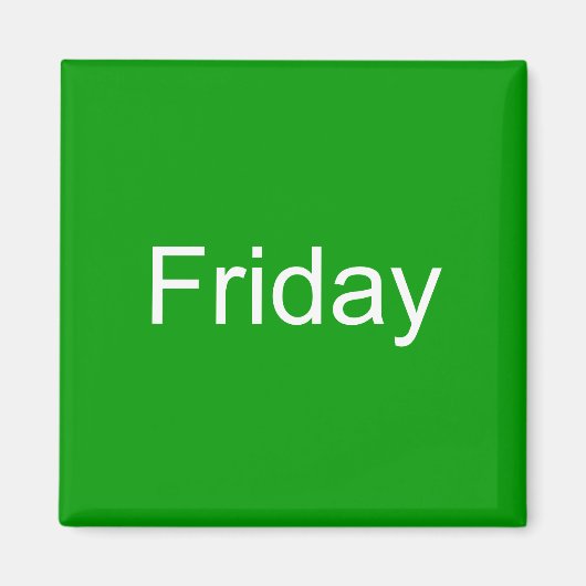 金曜磁石 マグネット (正面)