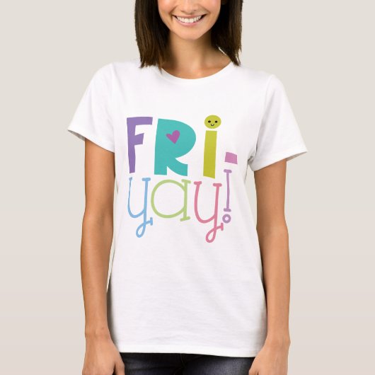 金曜!先生ティー Tシャツ (正面)