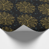 金曼荼羅の装飾模様 ラッピングペーパー (角)