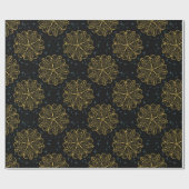 金曼荼羅の装飾模様 ラッピングペーパー (フラット)