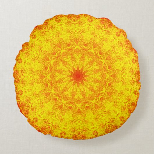 金曼荼羅 ラウンドクッション (正面)