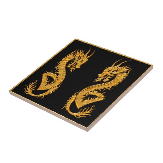 金東洋のドラゴン02 タイル (側面)