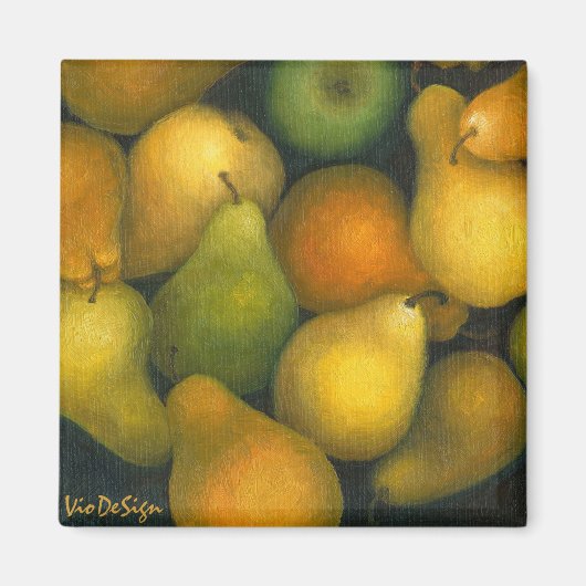 金梨 マグネット (正面)