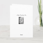 金楽しいクリスマス シーズンカード (裏面)