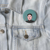 金正恩と核ミサイル 缶バッジ (インサイチュ)