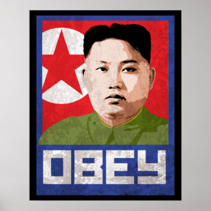 金正恩プロパガンダ- OBEY - ポスター