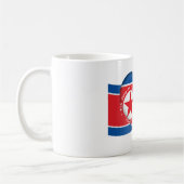 金正恩引用文トランプキム・サミット北朝鮮USA コーヒーマグカップ (左)