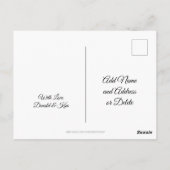 金正恩引用文トランプ米朝首脳会談 ポストカード (裏面)