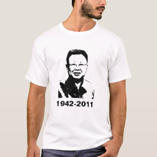 金正日は死んでいます Tシャツ