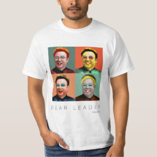 金正日: 親愛なるLeader Tシャツ