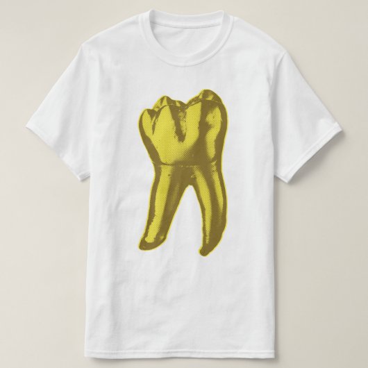 金歯 Tシャツ (デザイン正面)
