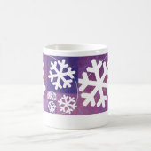 金比率の雪片 コーヒーマグカップ (中央)