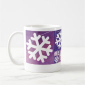 金比率の雪片 コーヒーマグカップ (左)
