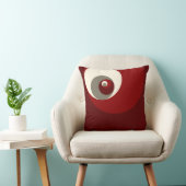 金比率は一周します(赤) クッション (椅子)