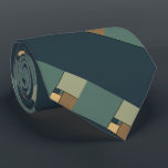 金比率は平方します(ニュートラル) ネクタイ<br><div class="desc">フィボナッチの金比率の後でパターン（の模様が）ある平方します</div>