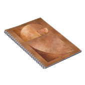 金比率、フィボナッチ螺線形 ノートブック (右側)