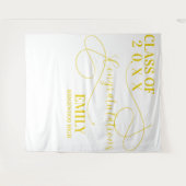 金氏 名誉卒業おめでとう 2025年度卒業 タペストリー (正面(横))