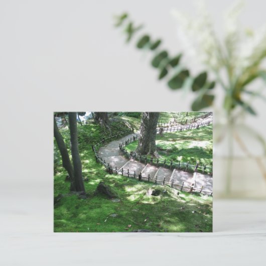 金沢園: 日本金沢 ポストカード (スタンド正面)