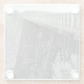 金津橋スカイウォーク ガラスコースター (裏面)