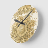 金海の創造物 ラウンド壁時計 (傾斜)