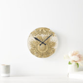 金海の創造物 ラウンド壁時計 (ホーム)